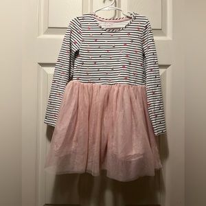 Girls 5-6 heart dress
